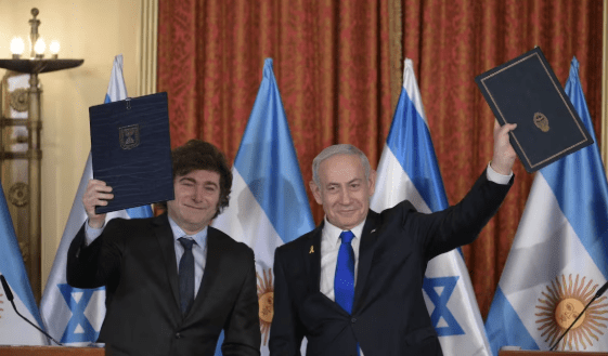 Milei llamó a Netanyahu para expresar su apoyo en medio del conflicto con&nbsp;Irán