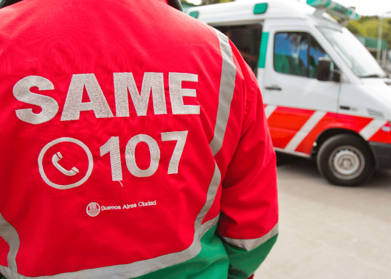 Tres heridos leves tras choque y vuelco en&nbsp;Caballito