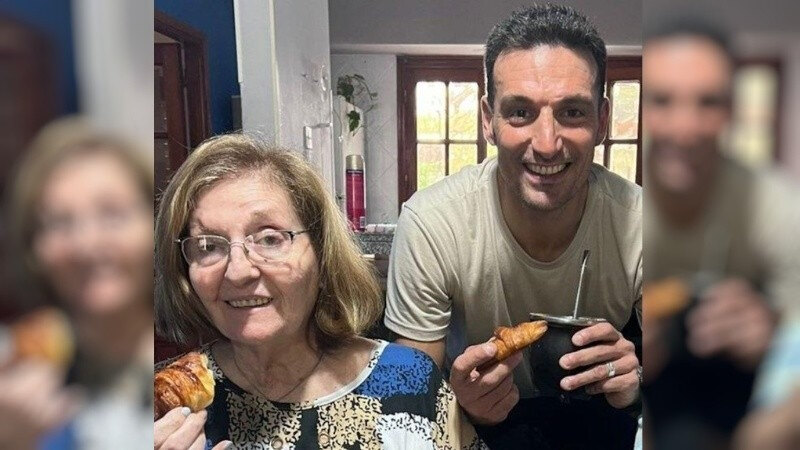 Scaloni le había dedicado la Copa América 2021 a su mamá Eulalia, que murió este martes en Pujato